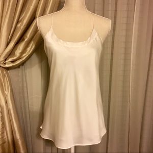 Limited Sexy Ivory White Razorback Camisole